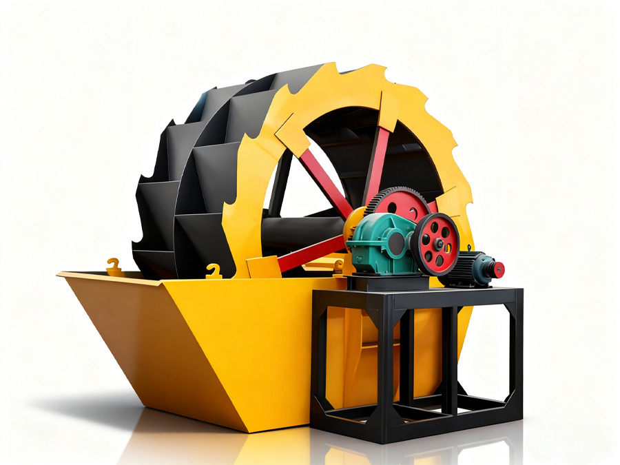 XSD轮斗式洗砂机