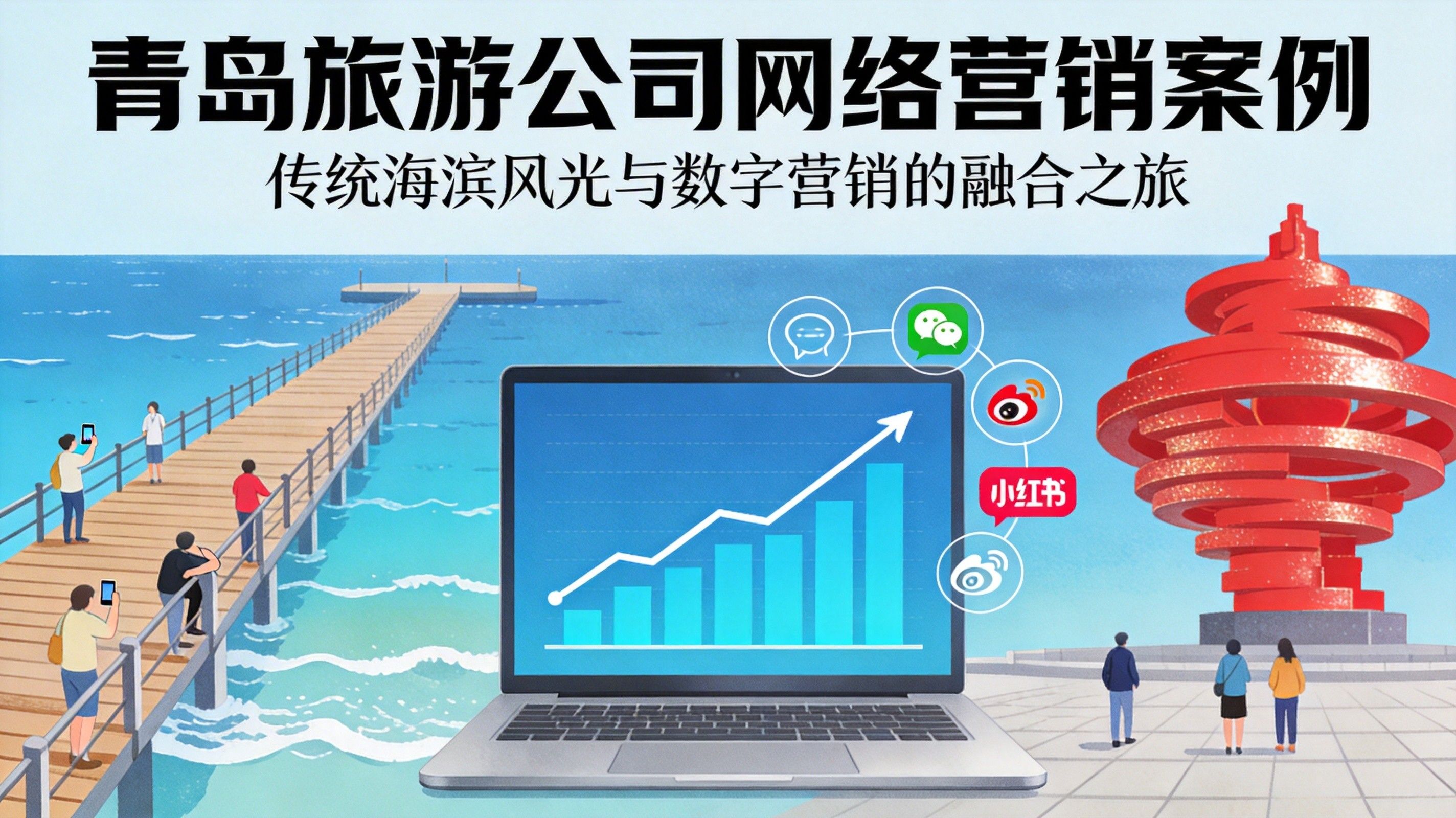 青岛旅游公司网络营销案例